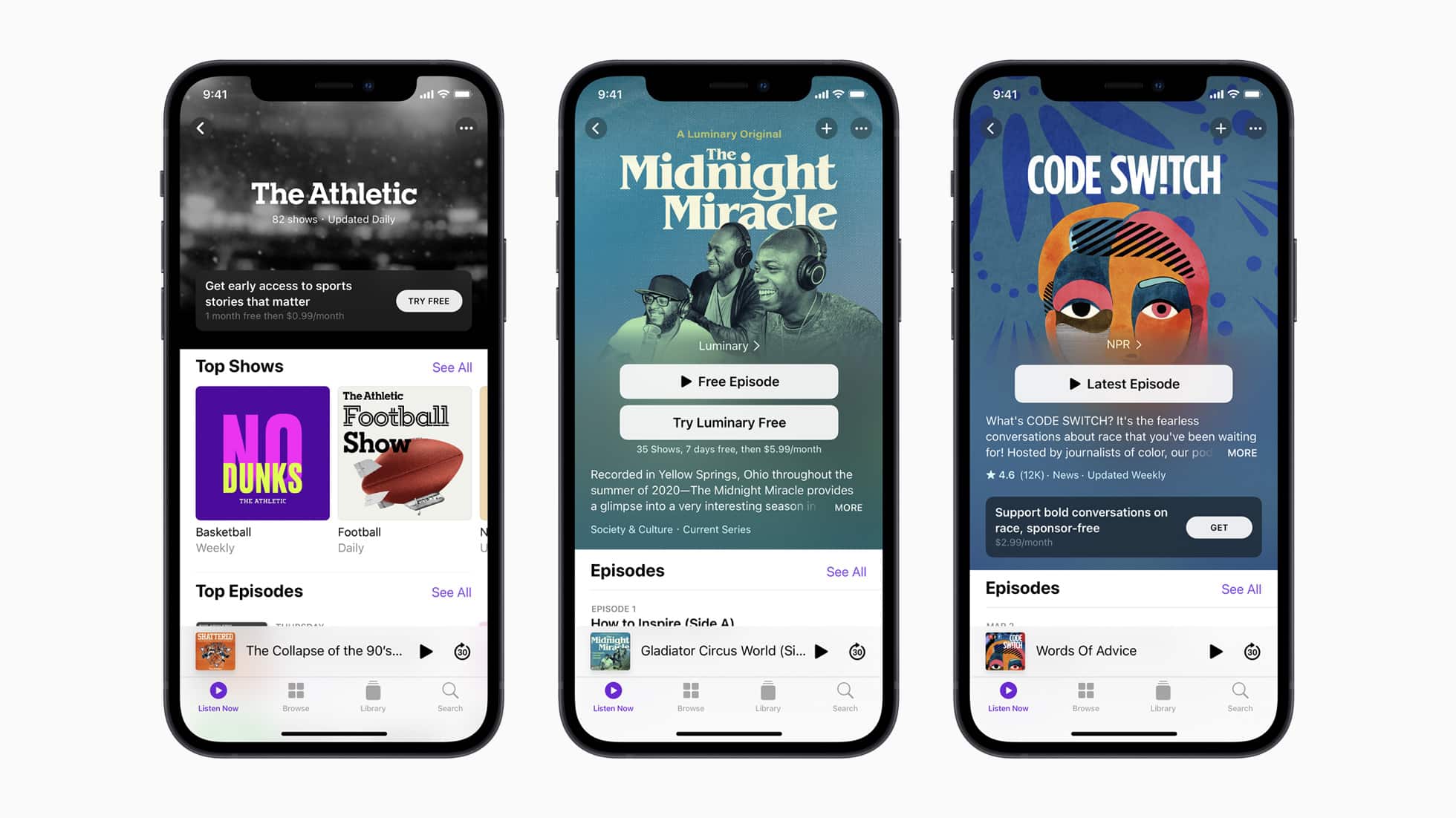 Apple podcasts