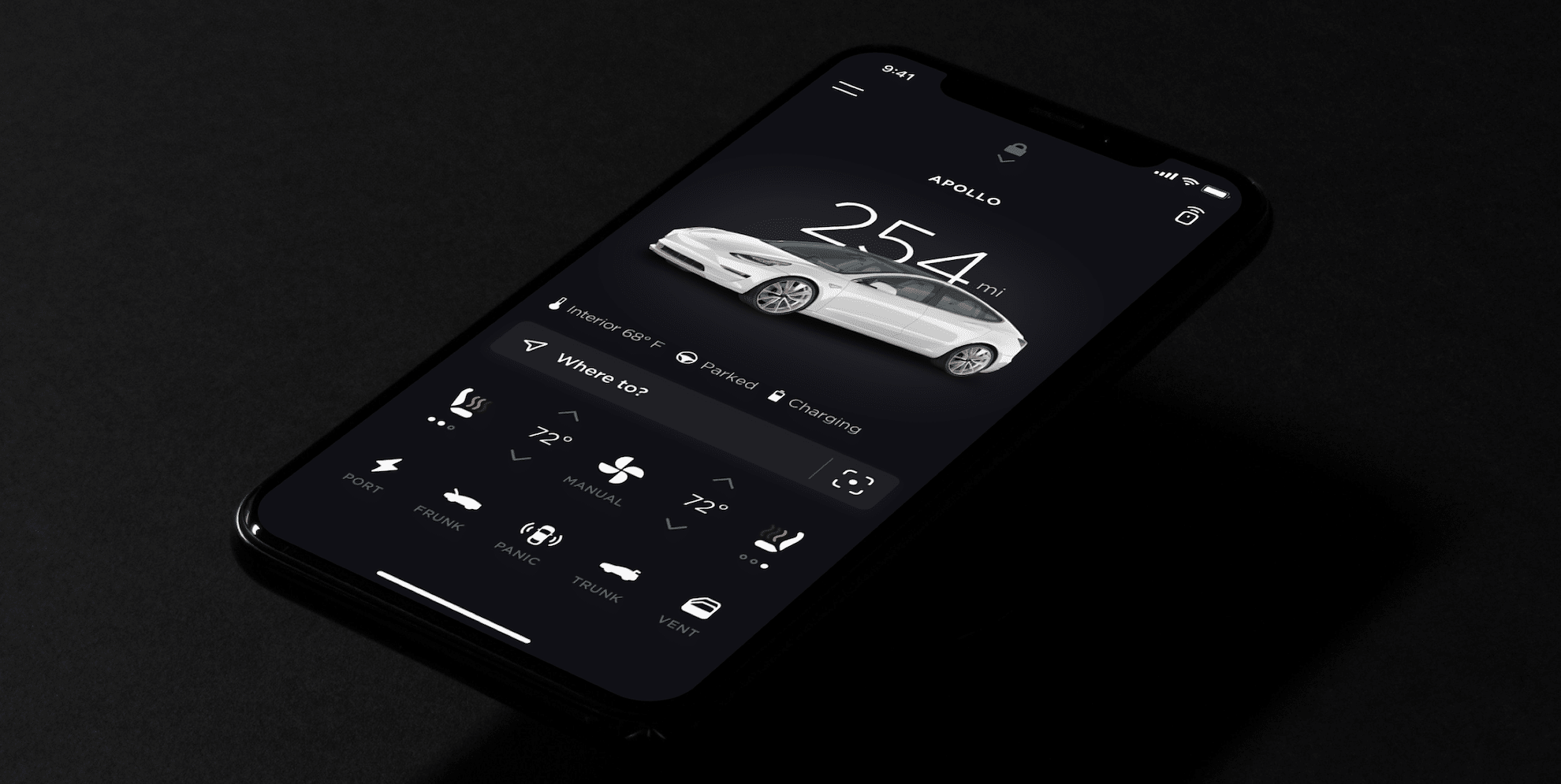 Tesla App