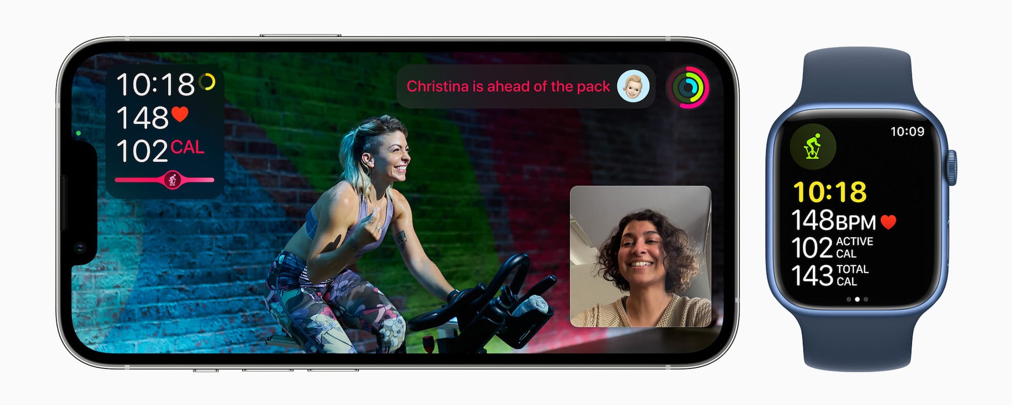 iPhone 13 and Apple Watch 7 | Apple Fitness+ | Healthcare data