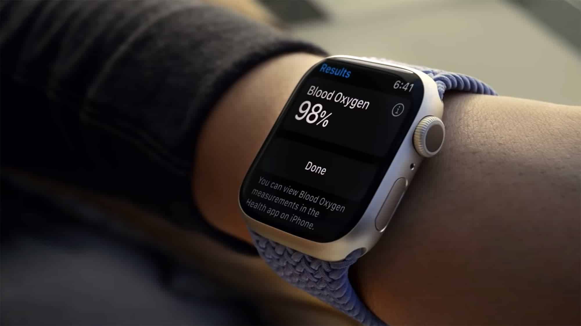 Apple Watch Series 7 Blood Oxygen