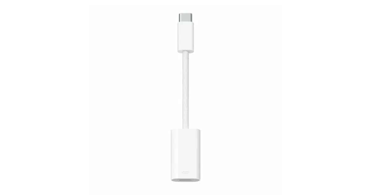 Lightning to USB-C Adapter