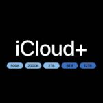 iPhone screen showing iCloud+ settings with Private Relay, Hide My Email, and Custom Email Domains options, highlighting Apple’s privacy-focused features for 2025.