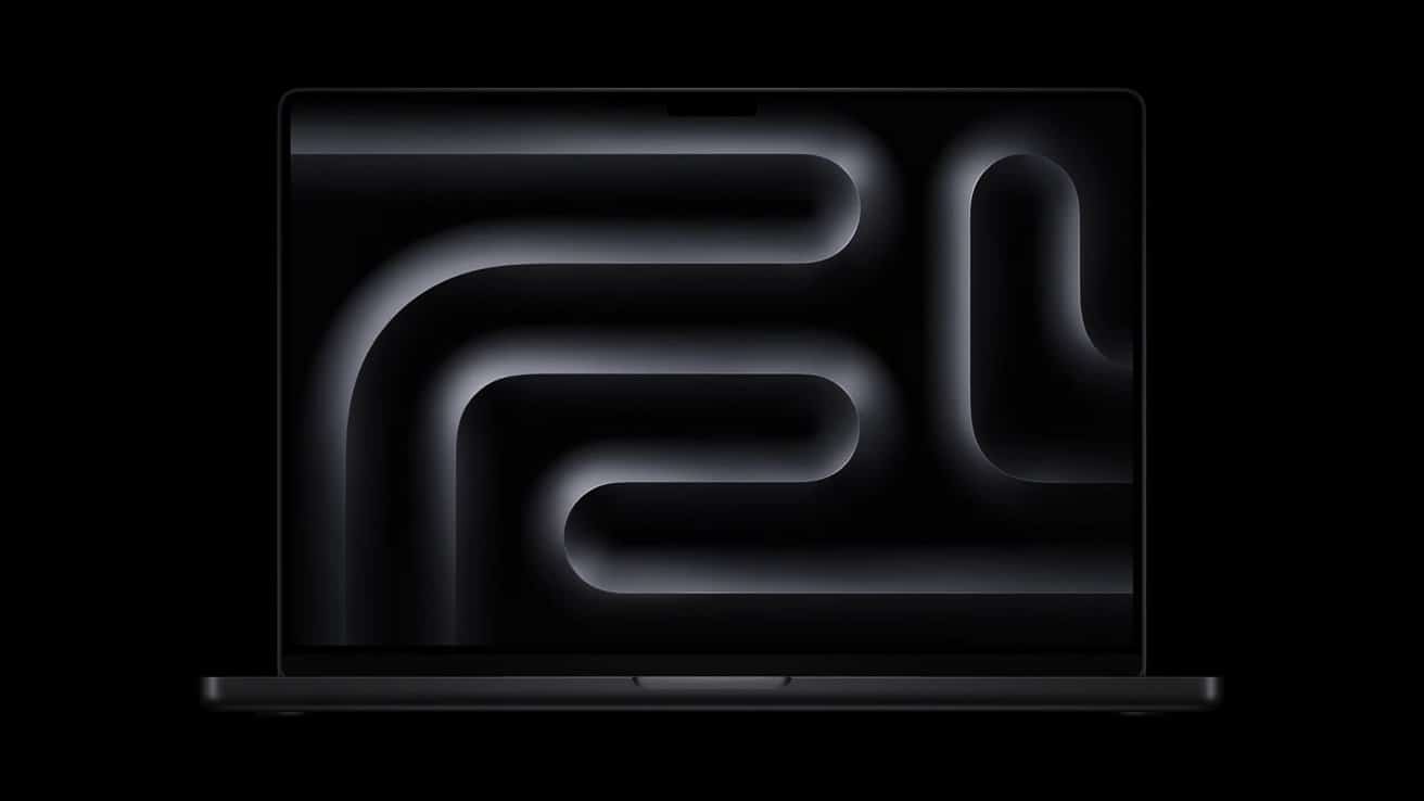 M4 MacBook Pro Rumors | Macbook Wallpaper: Download Latest MacBook Pro M3 Space Black 8K Wallpaper