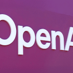 The word "OpenAI" is displayed in large, bold white letters on a solid magenta background, highlighting OpenAI ChatGPT’s Asia expansion.